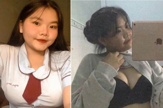 Nữ sinh thỏa mãn bím tinh nghịch khám phá nhà bạn mới